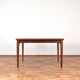 Mid-Century Danish Teak Extendable Dining Table, 1960s.