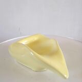 Empty pocket ashtray ceramic free form design 60s