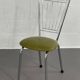 Chaise vintage métal chromé