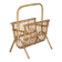 Rattan magazine holder, wicker magazine holder, magazine storage, magazine rack