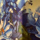 Canvas painting painted with a knife