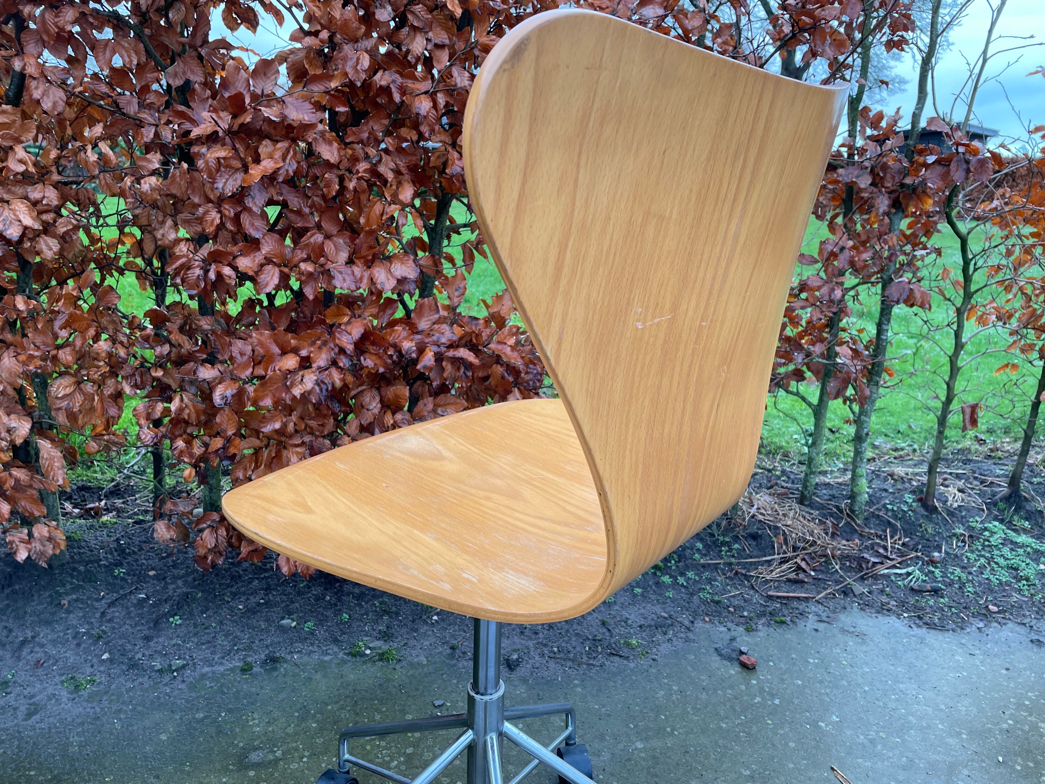 Chaise butterfly d'Arne Jacobsen pour Fritz Hansen