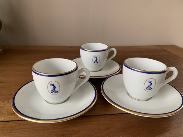Tasse à café Bernardaud modèle Dauphin