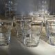 Ensemble de 12 verres à eau gobelets anciens soufflés bouche