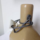 Vintage glazed stoneware bottle