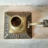 Pair of small Louis XV style gilt bronze wall sconces