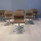Pair of vintage Eames for Herman Miller EA108 alu range office/desk chairs, 1980