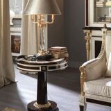 Fauteuil gueridon et lampe de luxe très haut de gamme