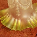 Old tulip glass lampshade