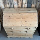 Commode anglaise, scriban rénové