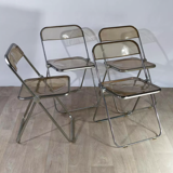 4 Plia chairs by Giancarlo Piretti for Castelli