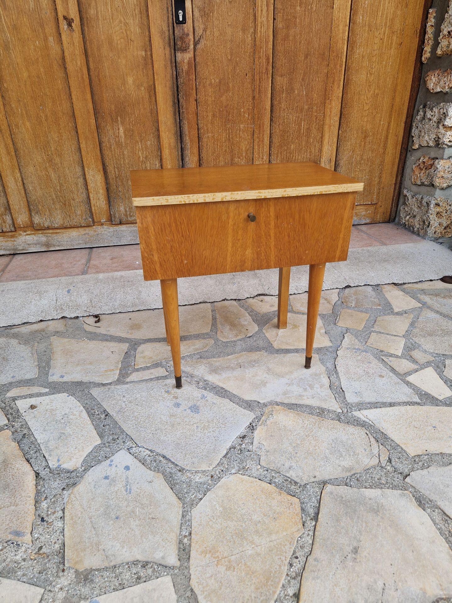 Table de chevet scandinave vintage