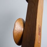 Scandinavian style wooden candlestick
