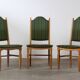Vintage Danish Oak Dining Chairs, Henning Kjærnulf Style, 1960s, Set of 6