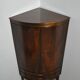 Danish Mid-Century Corner Cupboard in Mahogany, Denmark 1960s