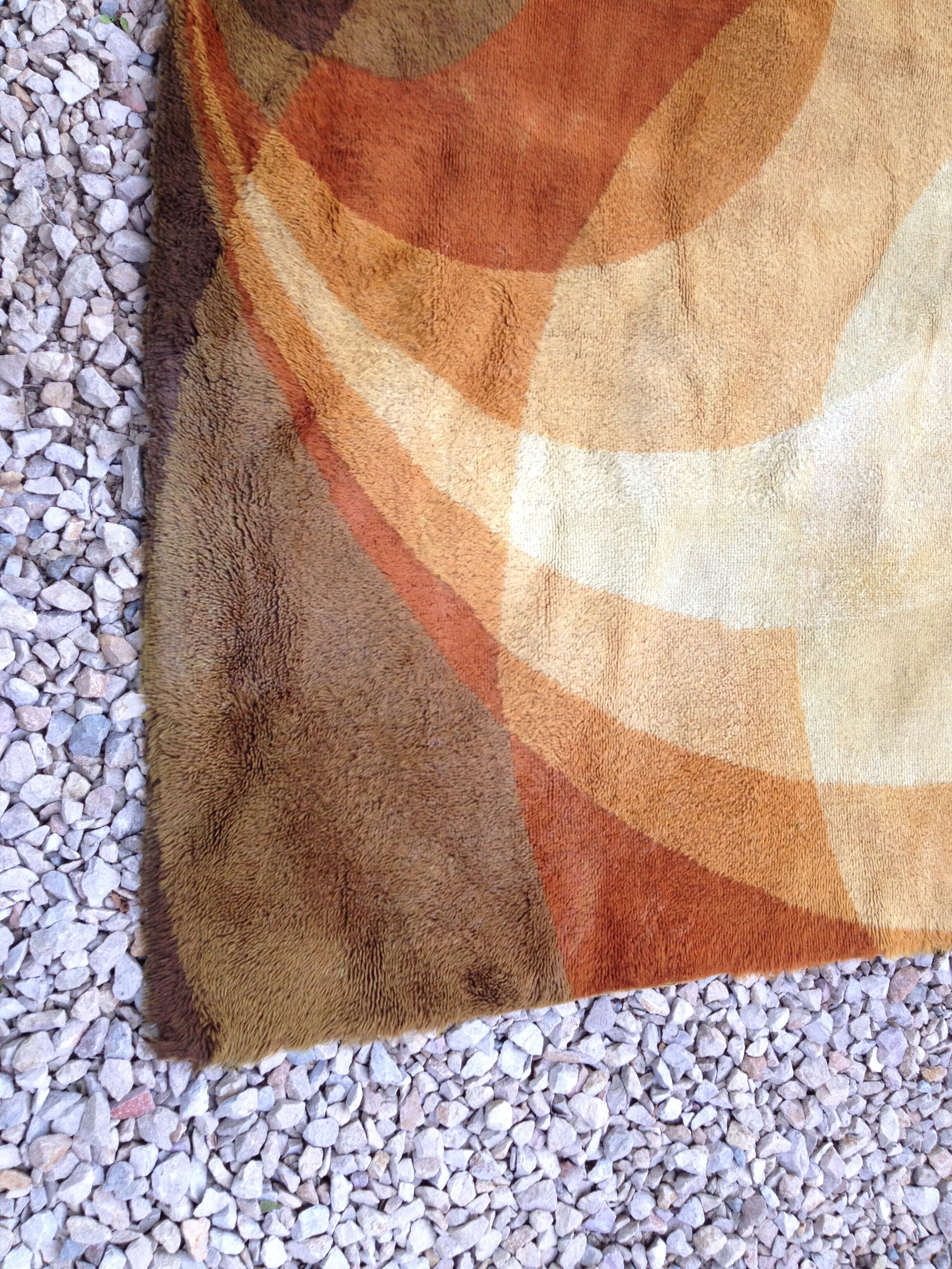 1970s vintage rug Netherlands