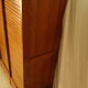 Radia vintage oak double curtain binder cabinet