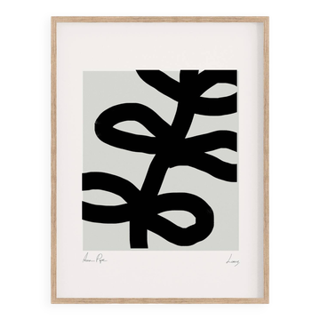 Abstract lines giclee print, 50x70cm