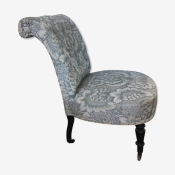 Napoleon III style fireside chair