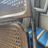 Plia chairs by Castelli in wood and cane.