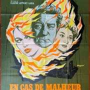 Affiche "En cas de malheur" Brigitte Bardot, Jean Gabin 120x160