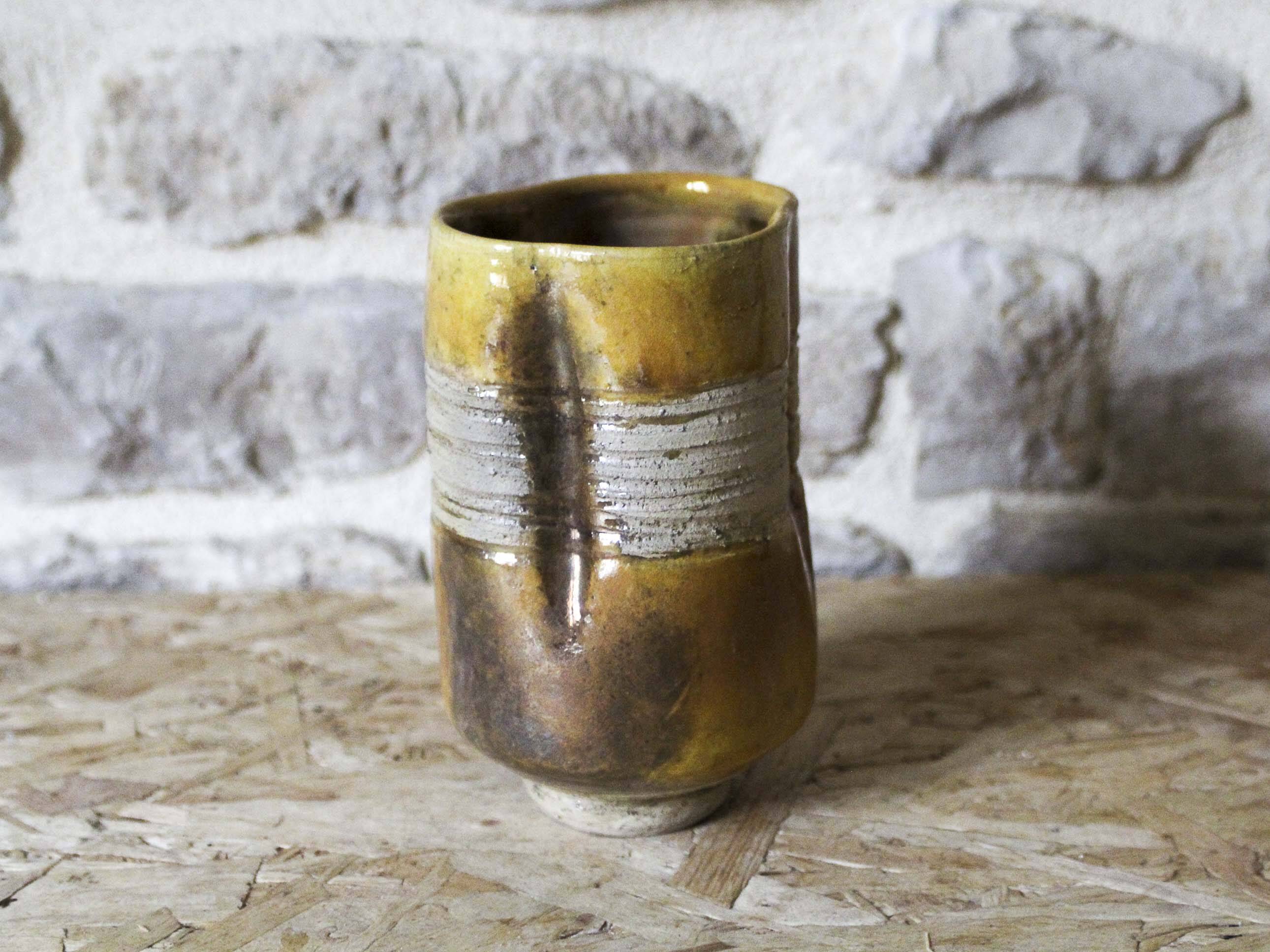 Brigitte Moron ceramic vase