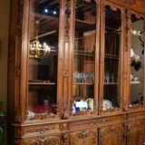 Armoire buffet ancienne vitrée XXL