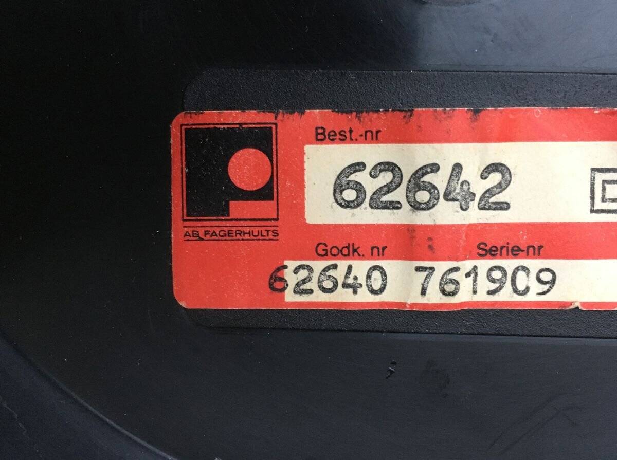 Cobra Table Lamp Swedish Space Age by Fagerhult