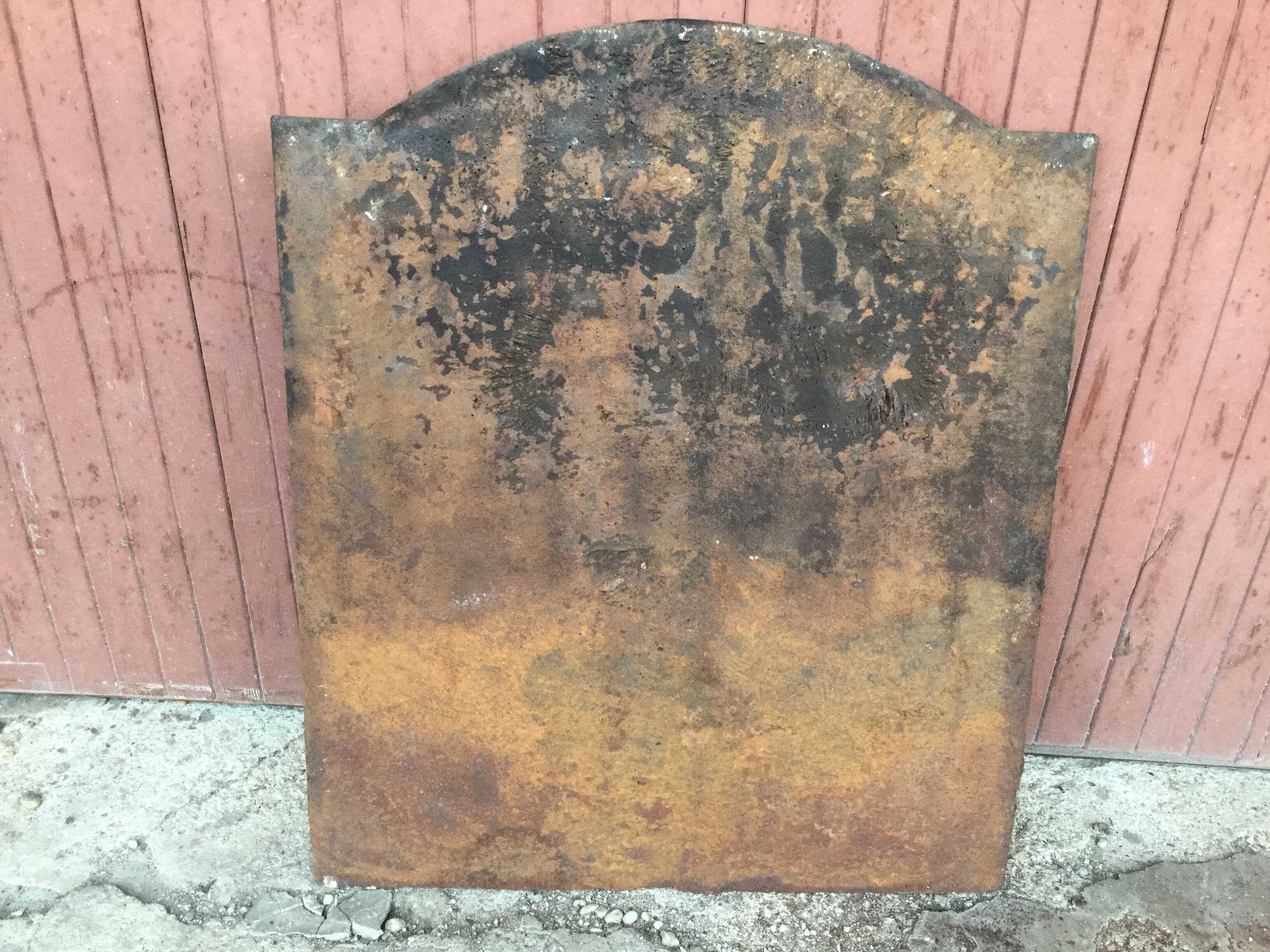 Chimney plate