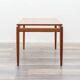 Large Scandinavian coffee table in teak from the 1960s.