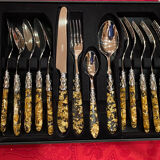 Couverts Bugatti Aladdin paillettes Or