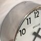 Industrial Brillie clock 25 cm functional vintage