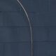 Lampadaire en chrome arc italienne vintage des années 20 avec abat-jour opaline c.1970