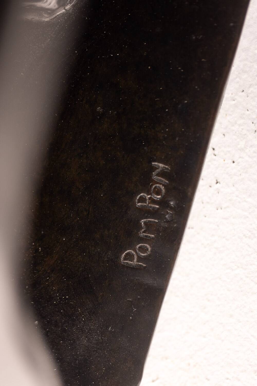 François Pompon, pigeon, bronze sculpture. Edition of 2006.