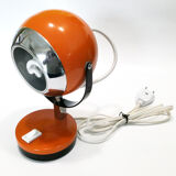 Table lamp eyeball space age 1970's