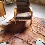 Vintage cowhide carpet 1970 2m20x1m90