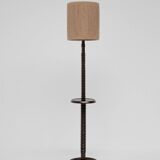 French Turned Floor Lamp, 1950s, France