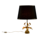 Exclusive Mid-Century Design Brass 'Fleur de Lis' Table Lamp, 1960s