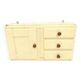 Petit placard mural vintage en bois.