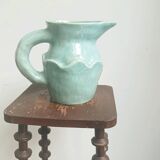 Ceramic pitcher signed Bela Silva