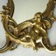 Large antique bronze tabletop, Louis XV style, putti, cherubs