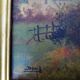 Farm landscape scene painting