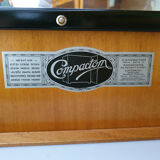 Armoire d'officier Compactom en acajou