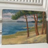Basin landscape oil