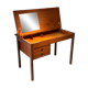 Scandinavian vintage teak desk / dressing table "Arnold"
