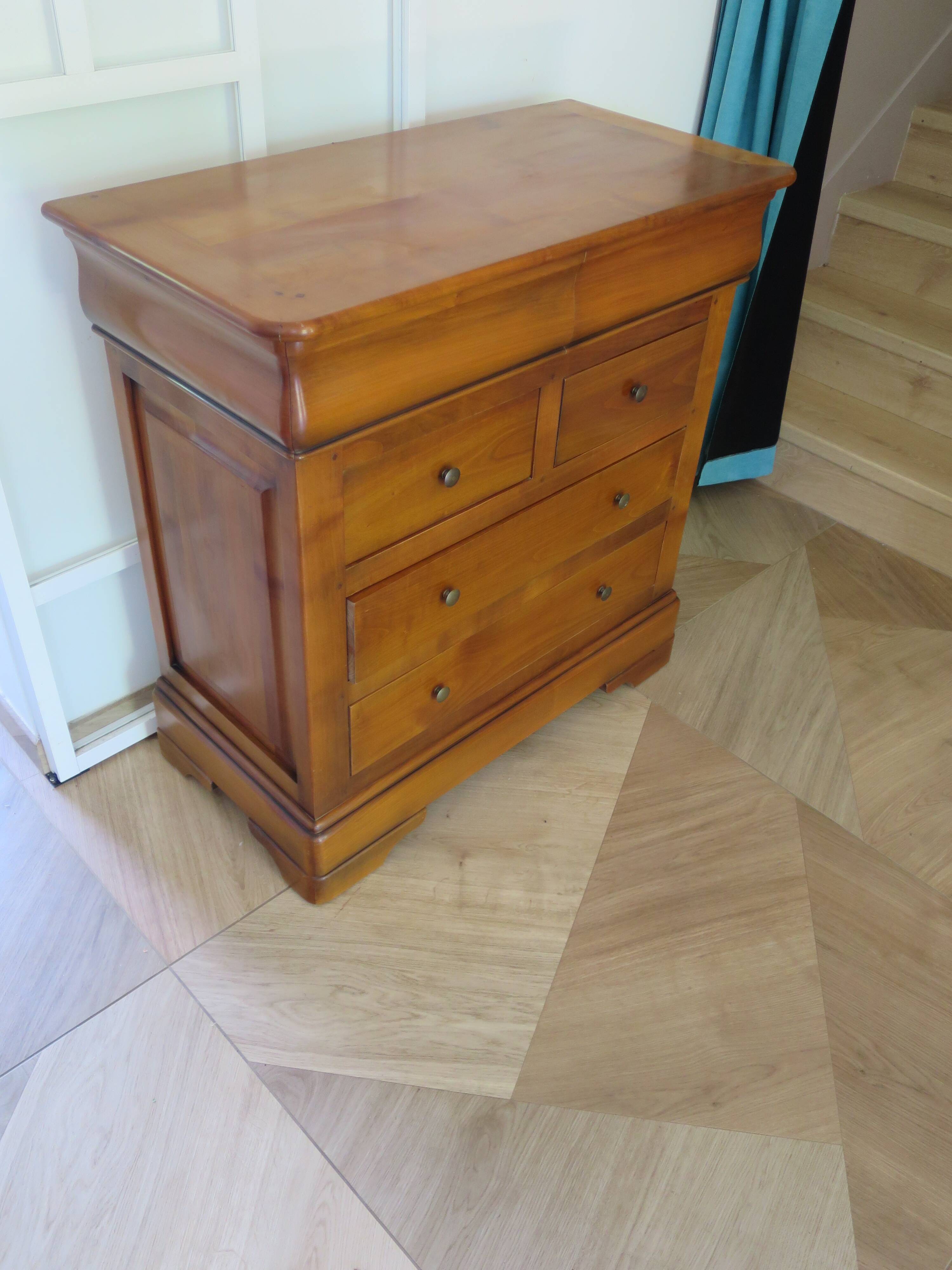 Small entrance cabinet-sideboard-dresser-Louis Philippe-6 drawers