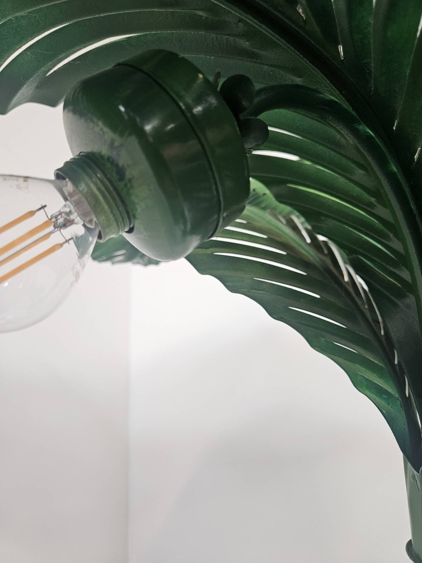 "Palm Tree" floor lamp attributed to Sergio Terzani, 1970s.