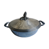 Vases "christofle" silver metal