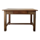 Small antique farmhouse table in wood – 120 cm