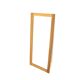 Scandinavian oak mirror, Sweden, 1960, 114cm x 52cm